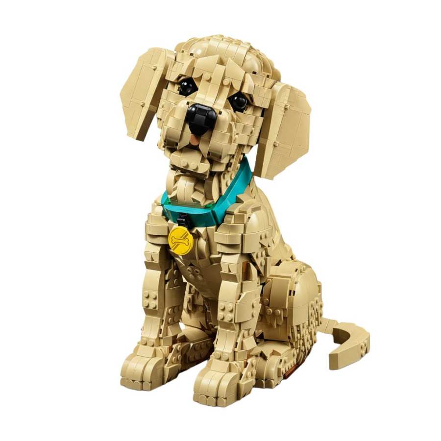 LEGO Golden Retriever Puppy Plastic Building Blocks 2102pcs 11384 ABS