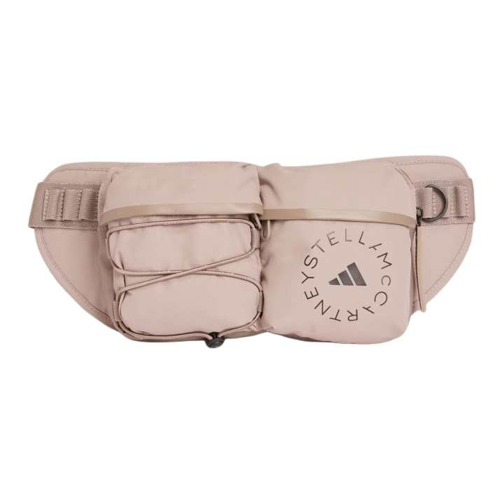 Adidas Adidas X Stella McCartney Collaboration Polyester Fanny Pack Women's Pink & Brown & Black