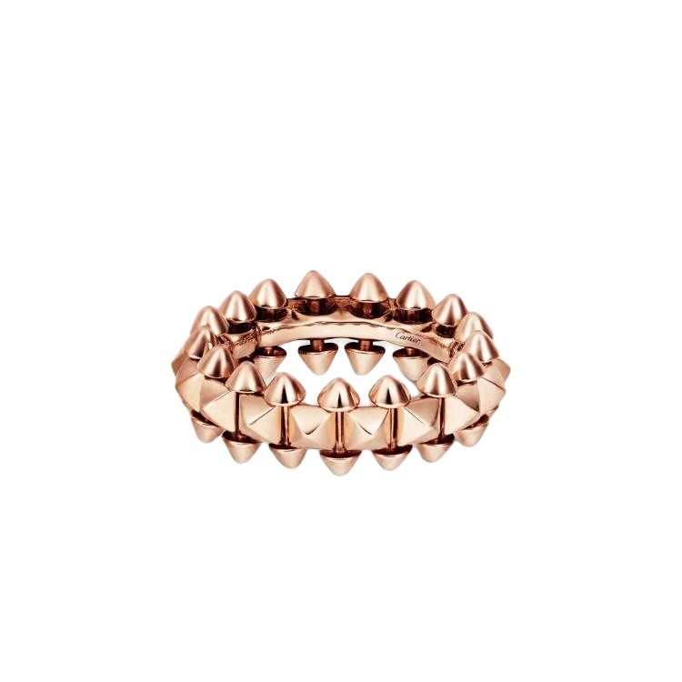 Cartier 18K Rose Gold Clash Ring
