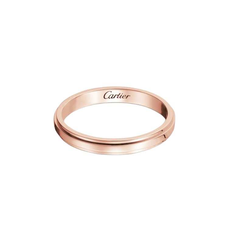CARTIER D'AmourCartier D'Amour 18K Gold Rings Unisex Rose Gold