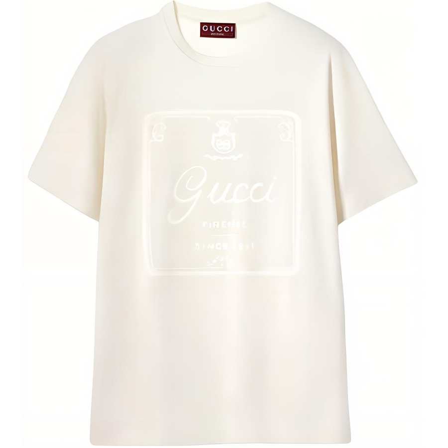 Gucci Soft cotton jersey T-shirt with print
