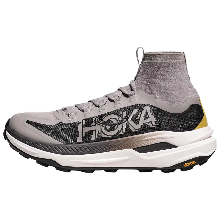 HOKA ONE ONE Tecton X 3 Trail Running Shoes Men's Gray Black