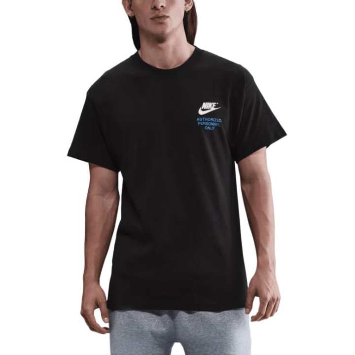 Nike Nike Sportswear T Shirts Men's Black Crew Neck