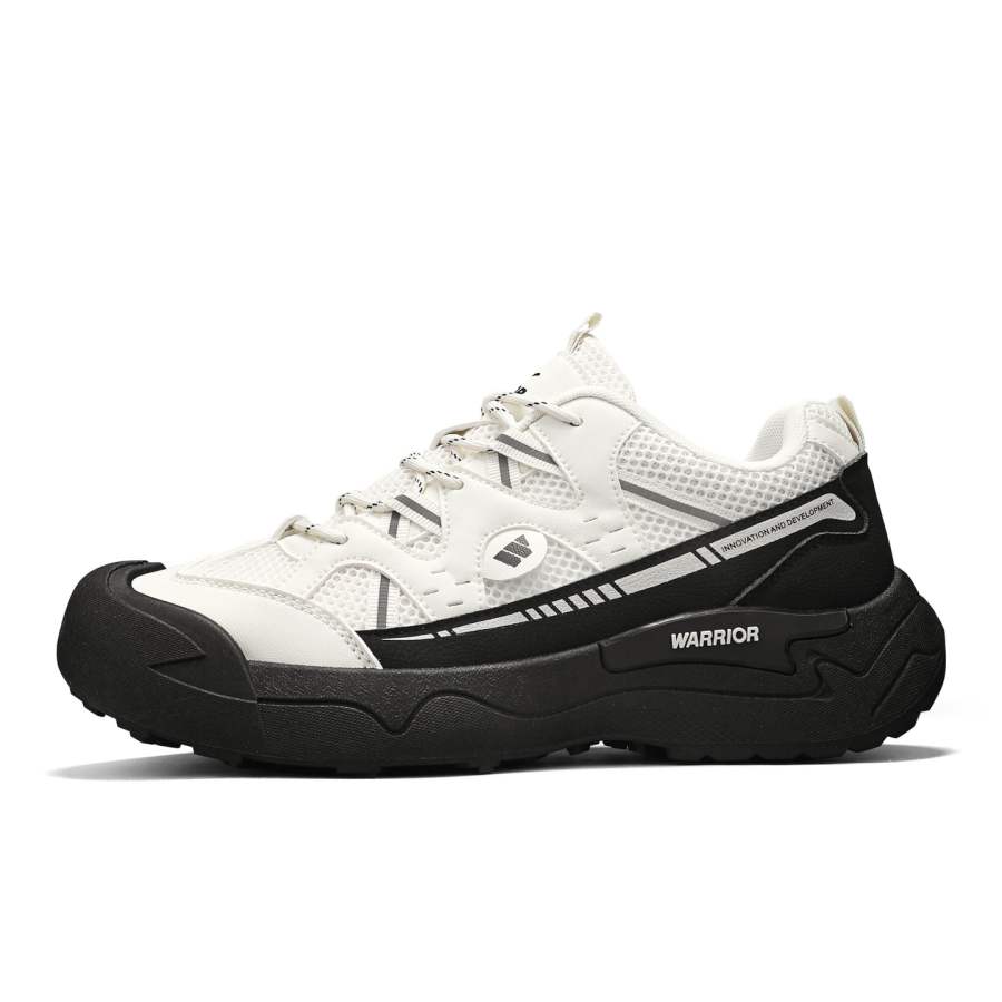 WARRIOR Outdoor Shoes Men's Low Top Black/Army Green