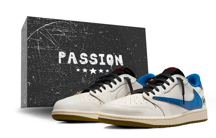 Jordan Travis Scott x Jordan Air Jordan 1 Lightning Travis Scott X AJ1 Low Collaboration