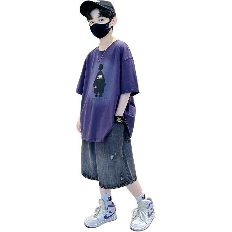 Lanza Kids Casual Sportswear Crew Neck Moderate