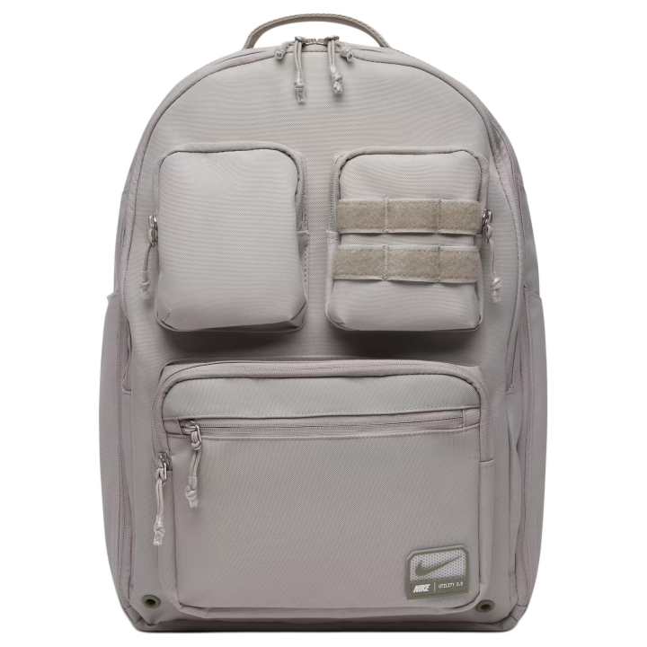 Nike Nike Polyester Backpack Unisex Preppy Gray