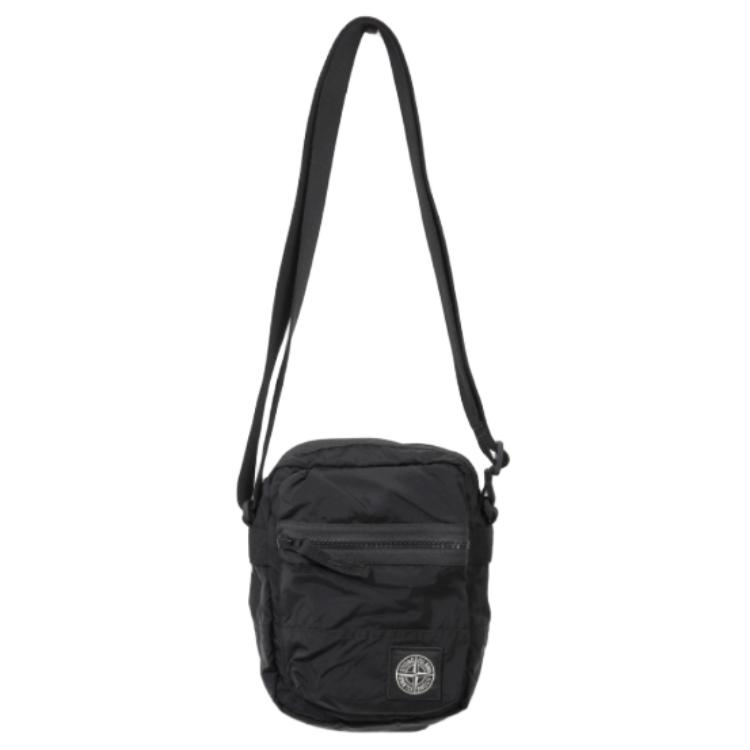 STONE ISLAND STONE ISLAND Nylon Shoulder Bag Unisex Black