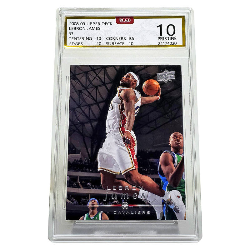 UPPER D.E.C.K James Player Card 2008 Rising Stars Season First Year Slam Dunk Photo Graded Cards 1 Pc