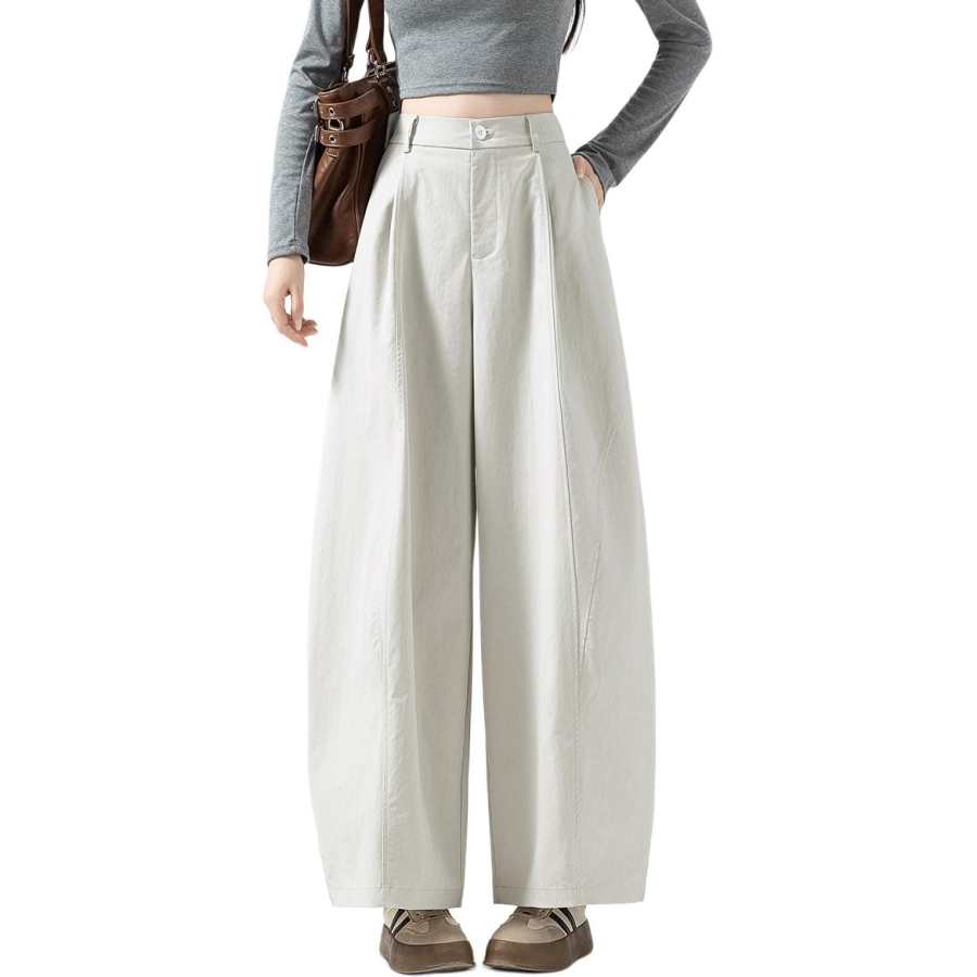 BALENO Casual Pants Women's Moderate Wide Leg Pants