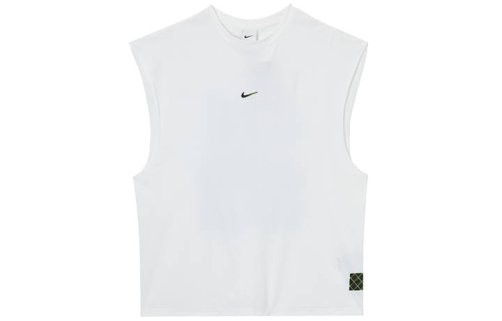 Nike Nike Tank Tops Men's White Crew Neck Moderate Other