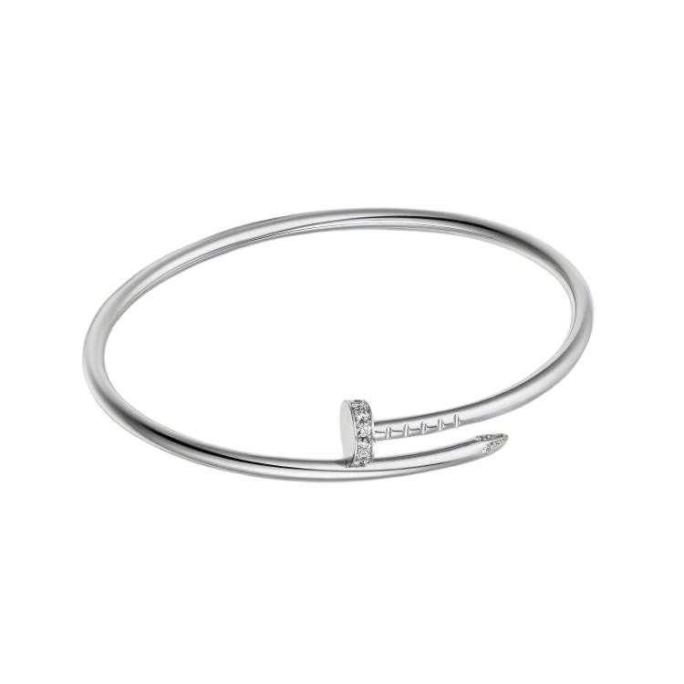 Cartier 18K white gold Juste Un Clou bracelet