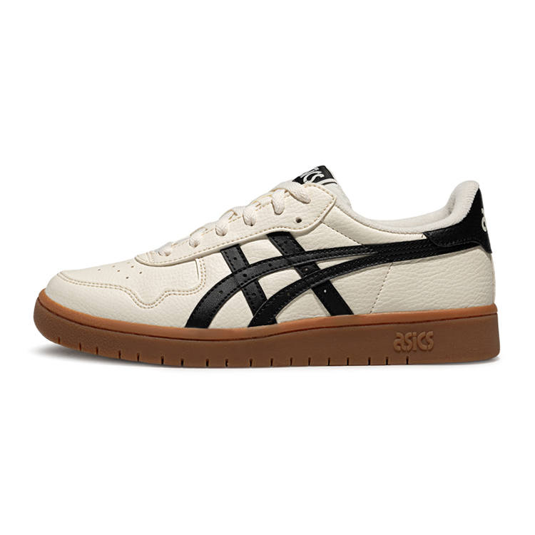 ASICS JAPAN S Abrasion Resistant Low top Skateboard Shoes Unisex White Black