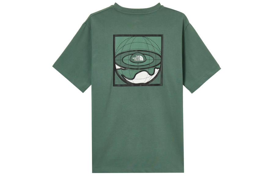 THE NORTH FACE Urban Exploration T Shirt Unisex Duck Green