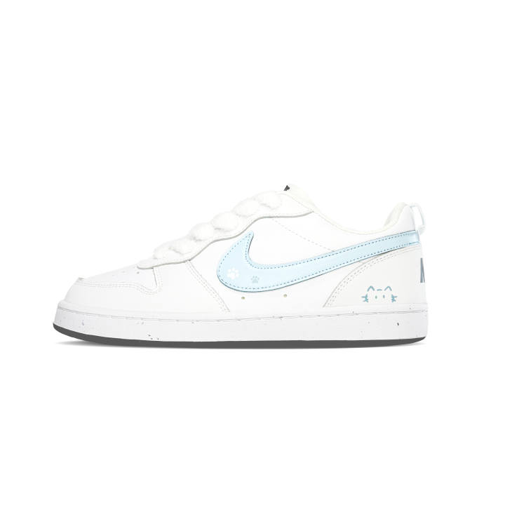 Nike Nike Court Borough Milk Frothing Claw Synthetic Leather, Leather Abrasion Resistant Breathable