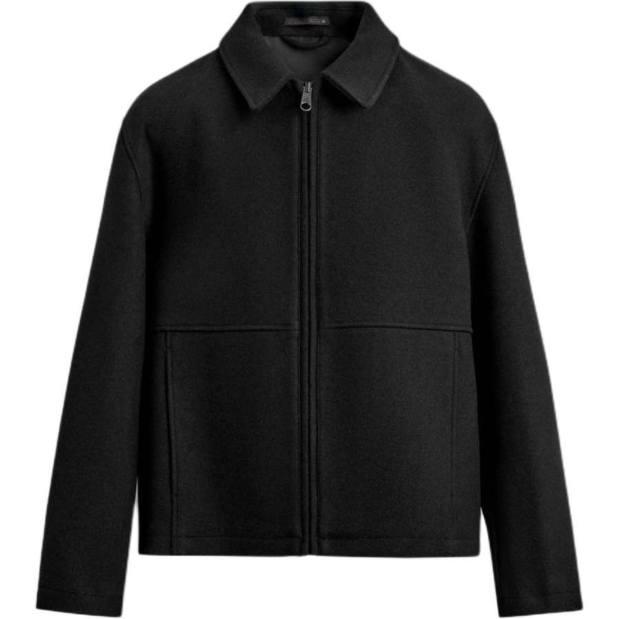 ZARA ZARA Jackets Men's Black Lapel Moderate Other