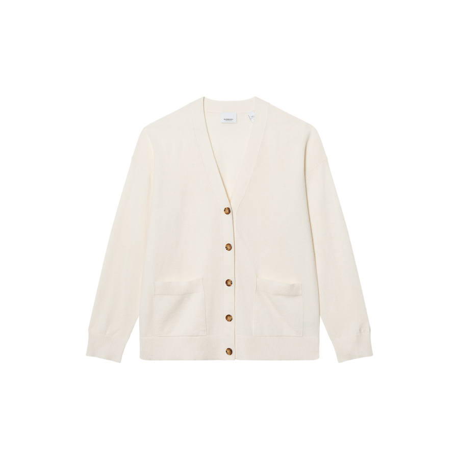 Burberry Cashmere Sweater Women's Vanilla