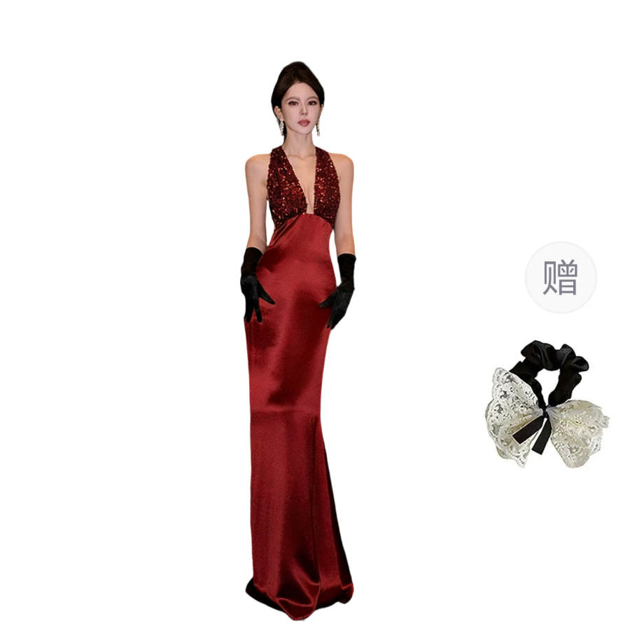 CPAURA Sleeveless Dress Women's