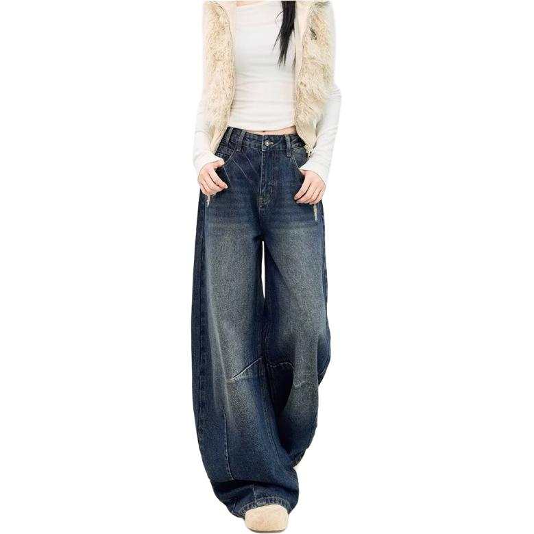 Sugarfunk Jeans Women's Vintage Moderate Wide Leg Pants