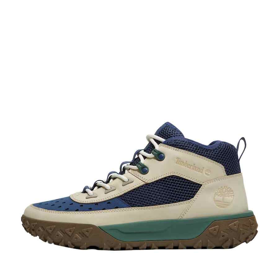 Timberland Greenstride Leather Cushioning Breathable Cushioning Breathable Mid top Running Shoes Men's