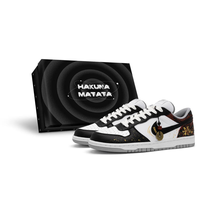 Nike Nike Big Low Horse Leaping Prosperity Box Included Slip Resistant, Abrasion Resistant, Breathable Low top