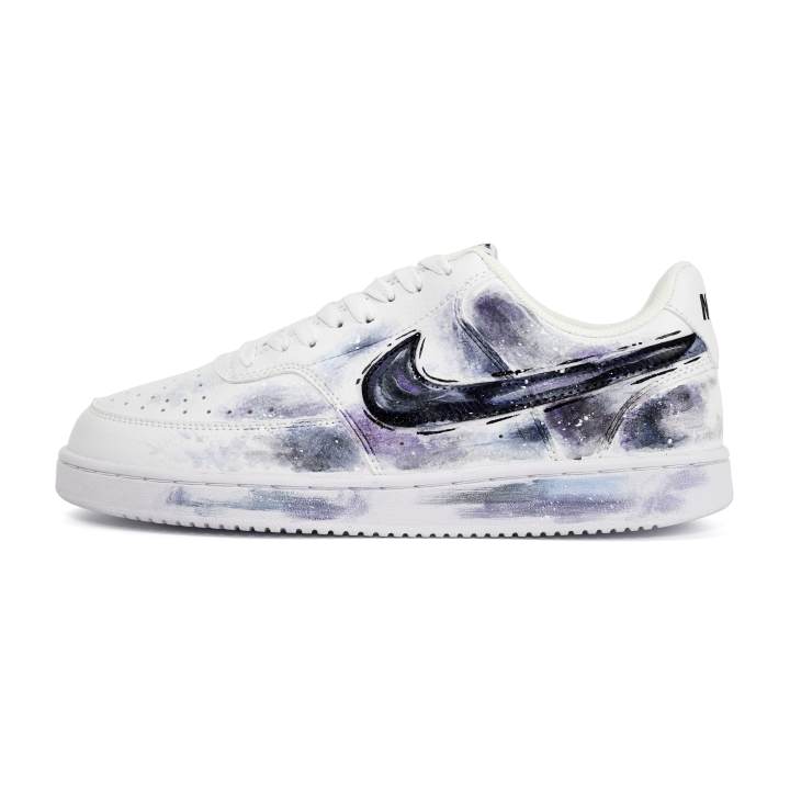 Nike Nike Court Vision 1 Skateboard Shoes Unisex Low Top Purple