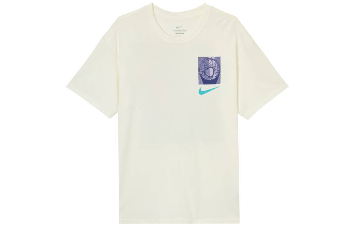 Nike Nike T Shirts Men's White Crew Neck Moderate
