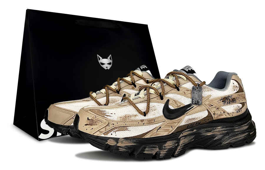 Nike Nike Initiator Abrasion Resistant Slip Resistant Low top Sprint Long Distance Running Shoes Men's Brown