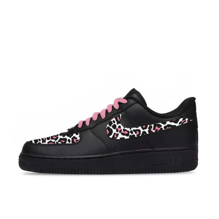 Nike Nike Air Force 1 Night Phantom Camo Black Warrior, Vintage Premium, Exquisite Design Leather Trendy