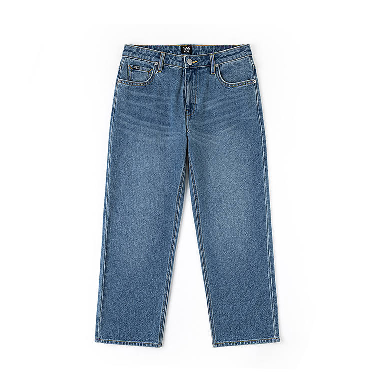 Lee Lee Jeans Women's Medium Blue Moderate Straight Fit Pants