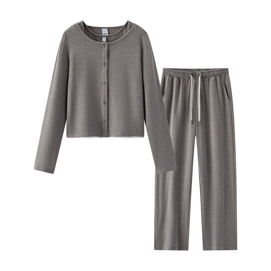 Semir Mall Same Style Women's Apparel Casual Suits Women's Crew Neck Moderate