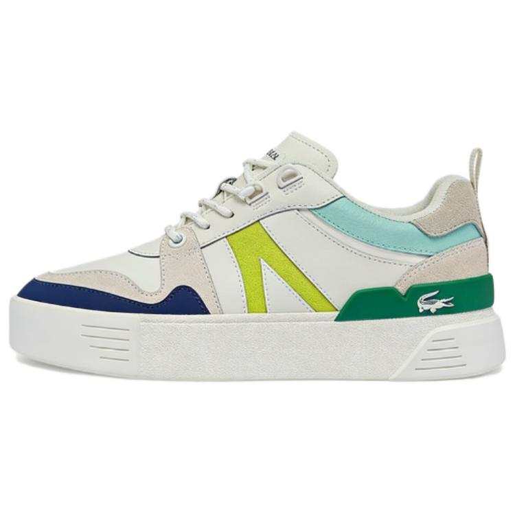LACOSTE Suruga Premium Leather Skateboard Shoes Women's White