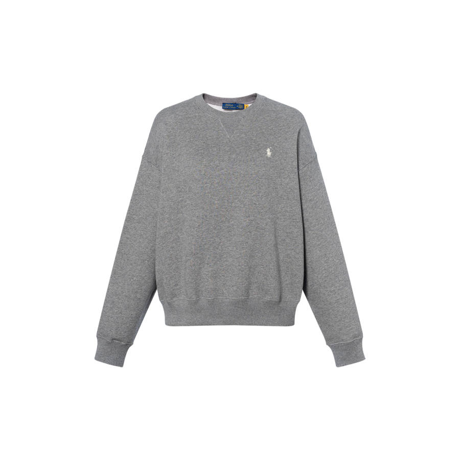 Polo Ralph Lauren Long Sleeved Crew Neck Pullover Fleece Lined Sweatshirt Women's