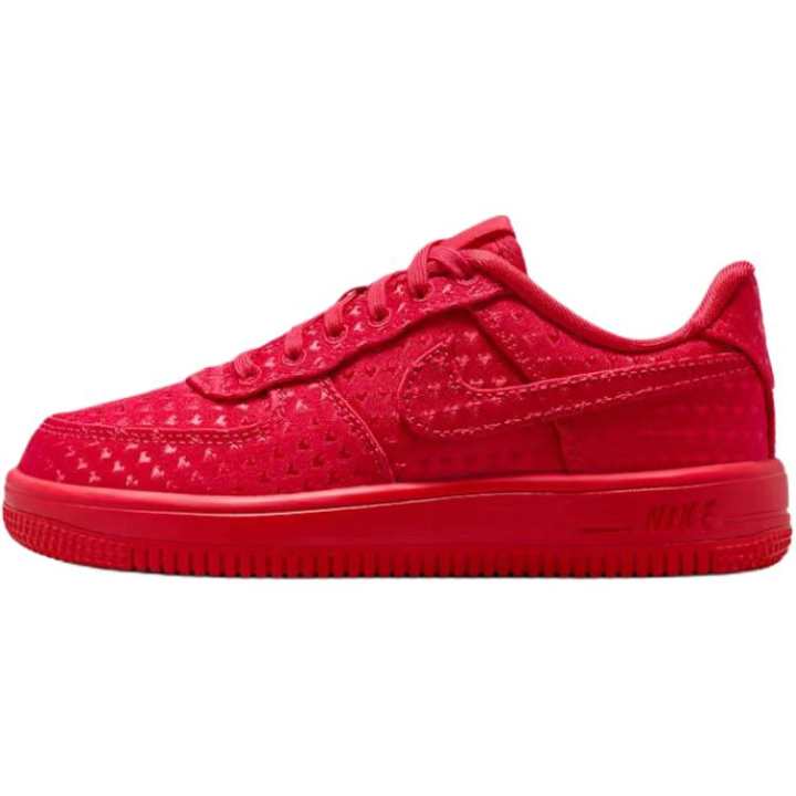 Nike Nike Air Force 1 Low top Skateboard Shoes Red Kids'