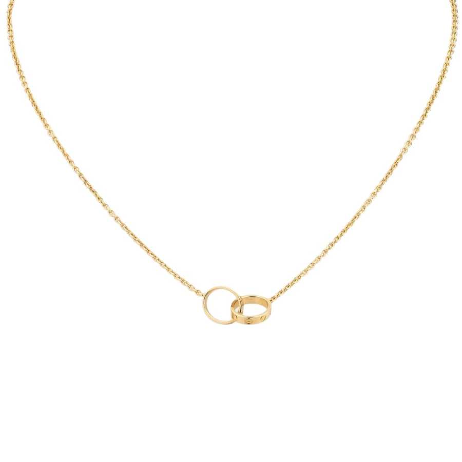 CARTIER LOVE Series 18K Gold Necklaces Women's