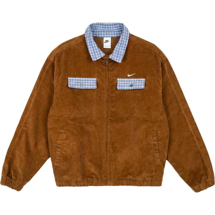 Nike Nike Jackets Unisex Brown Lapel Moderate