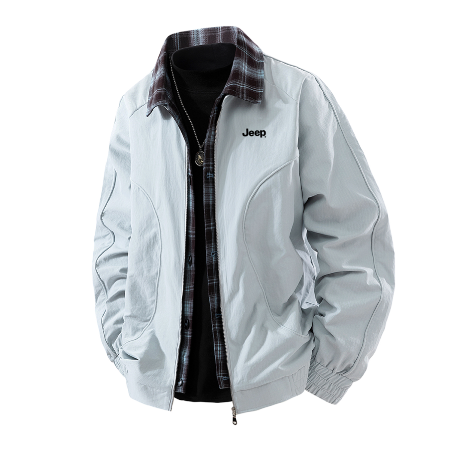 Jeep Jeep Jackets Unisex Lapel Moderate Mock Two Piece
