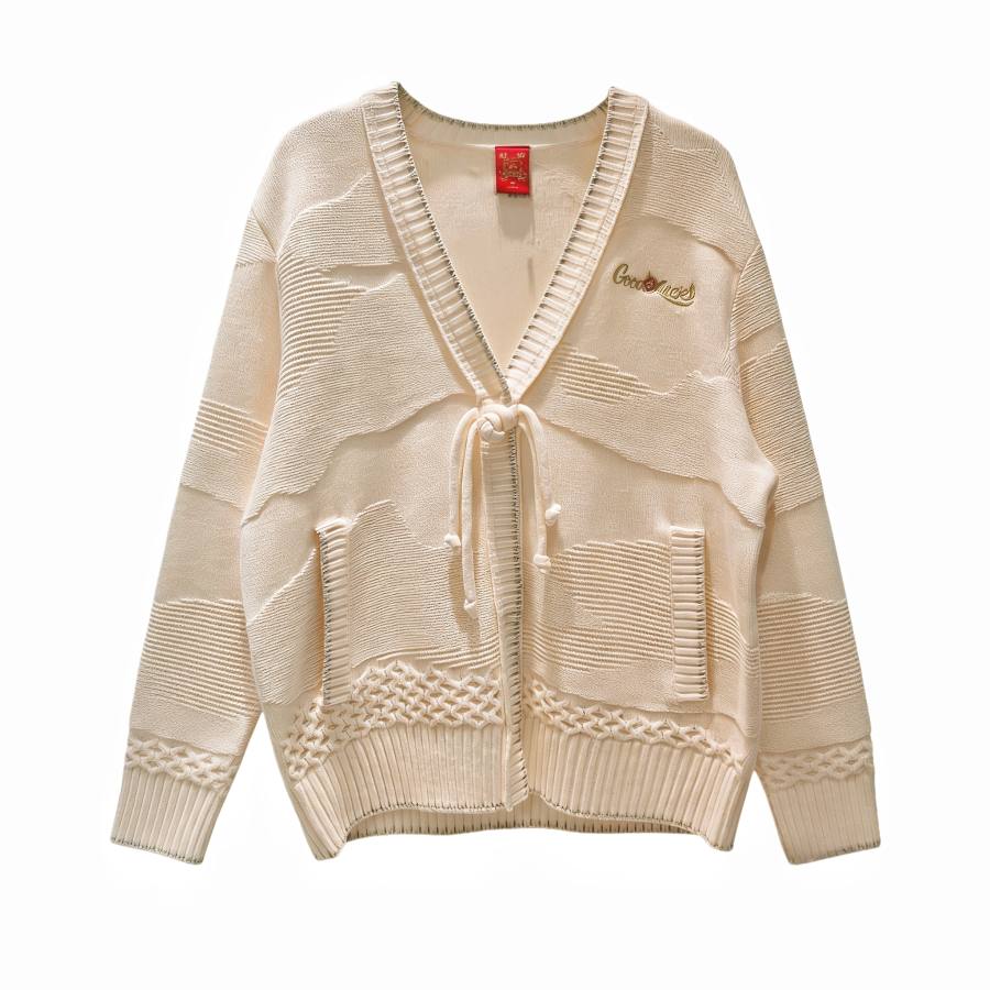 Anta Women's Apparel Knitwear Women's Corn White