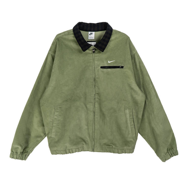 Nike Nike Jackets Unisex Green Lapel Moderate