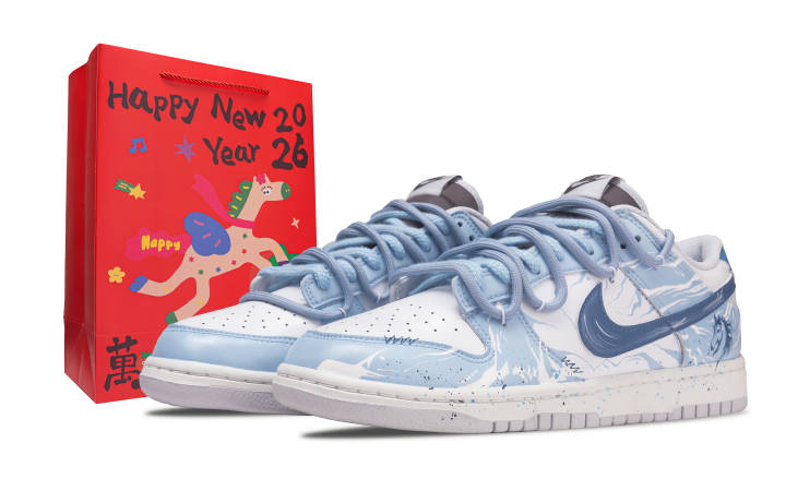 Nike Nike Dunk Junying Lanying Abrasion Resistant Lightweight Breathable Abrasion Resistant, Lightweight, And Breathable