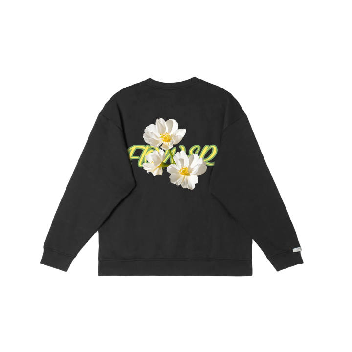 Adidas Adidas LABEL Sweatshirts Unisex Black Crew Neck Moderate Regular