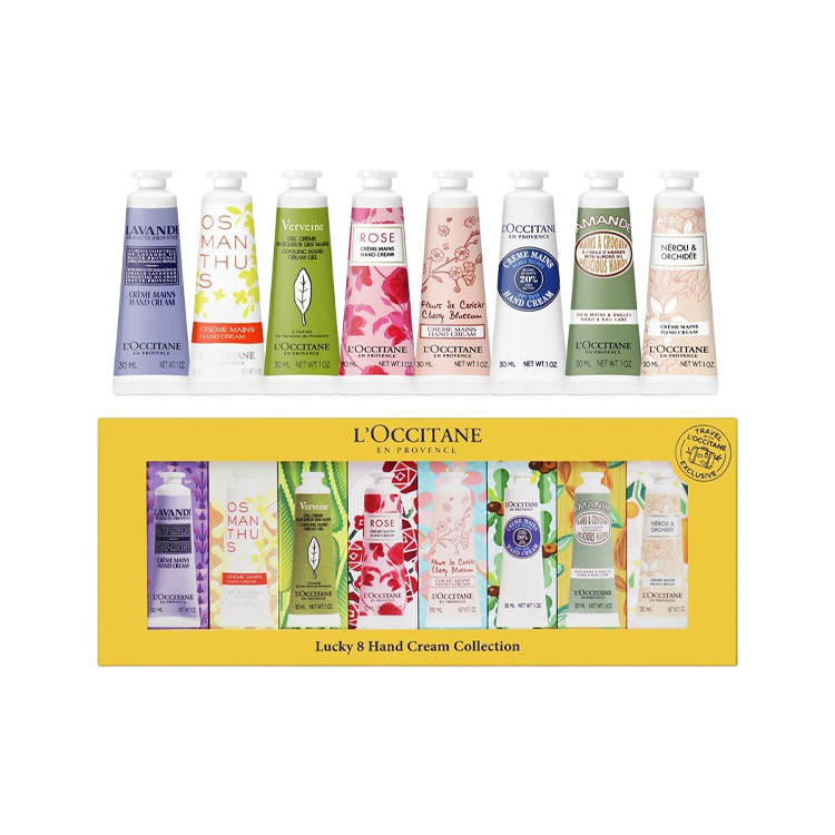 LOCCITANE Hand Cream Box Care Kits Lavender Lemon Scent Rose Osmanthus Orange Blossom Shea Butter Cherry Blossom