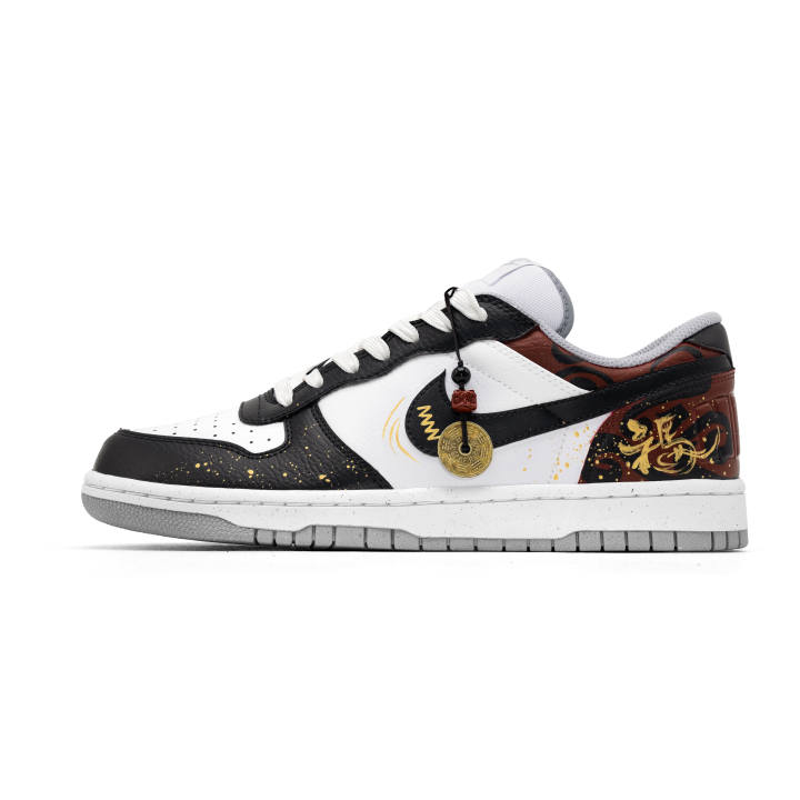 Nike Nike Big Low Leaping Prosperity Blessing Slip Resistant, Abrasion Resistant, Breathable Low top Skateboard Shoes Men's
