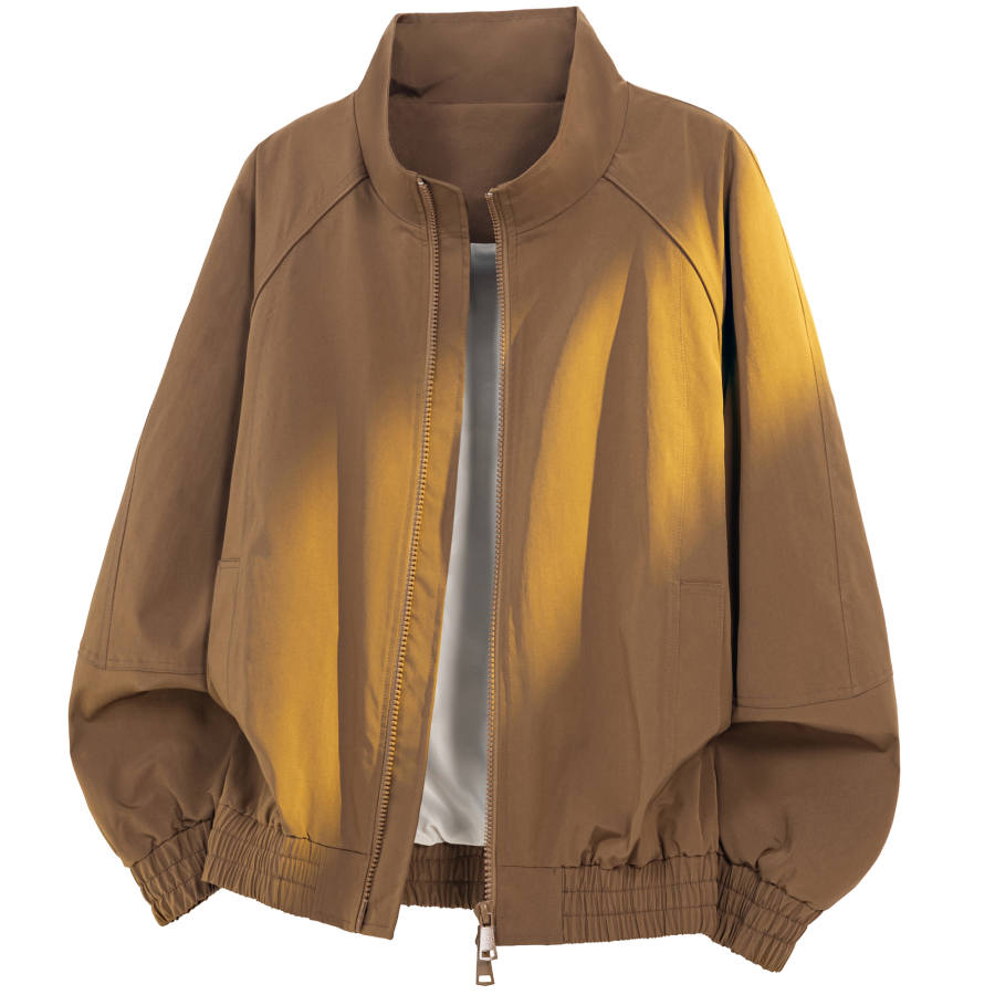 X1617 X1617 Jackets Unisex Stand Collar Moderate Pilot