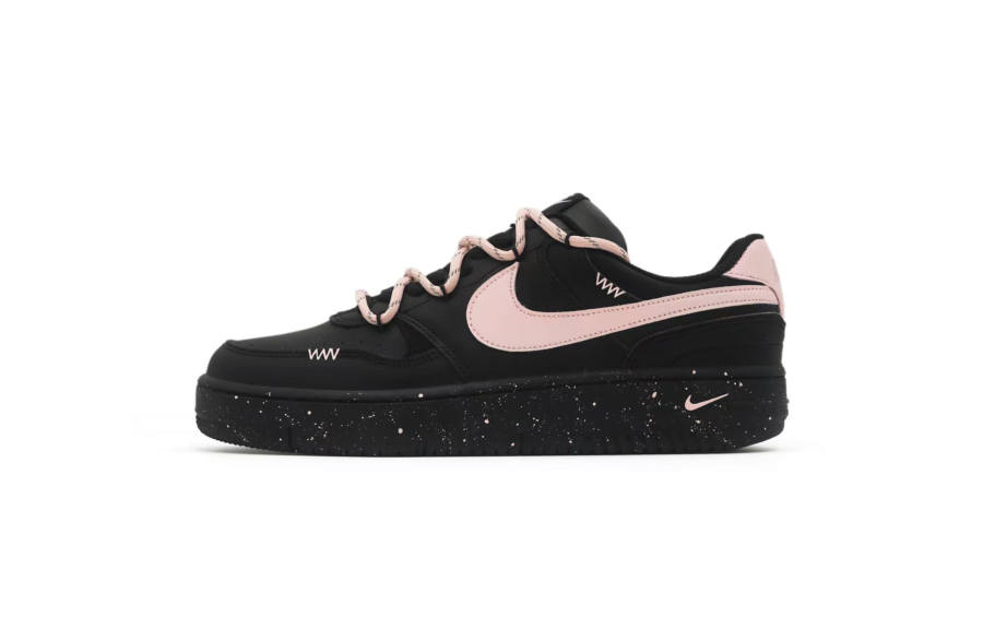 Nike Nike Gamma Force Abrasion Resistant Abrasion Resistant Low top Skateboard Shoes Unisex Black Pink
