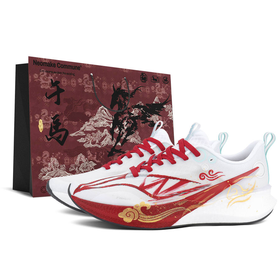 Li-Ning Li Ning Red Hare 8PRO Cushioning Slip Resistant Abrasion Resistant Physical Fitness Test & Exam Racing City Commuting