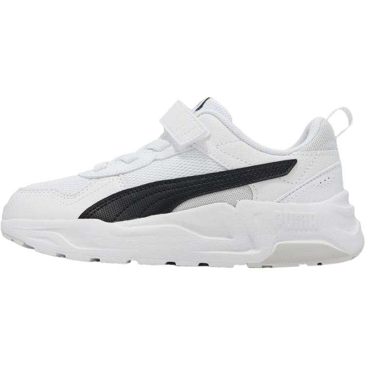 PUMA Trinity 2 Low top Kids Lifestyle Shoes White Black Kids'