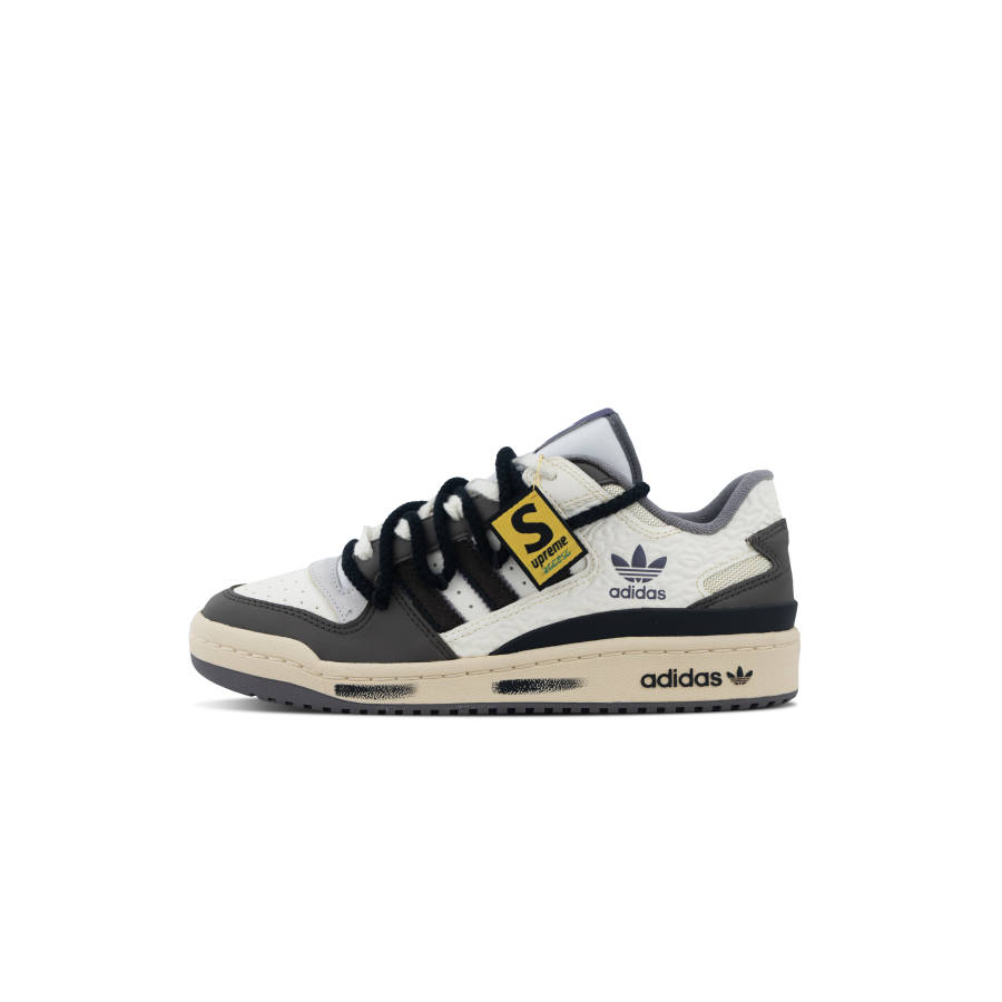 Adidas Originals FORUM Abrasion Resistant Low top Skateboard Shoes Unisex Brown Black