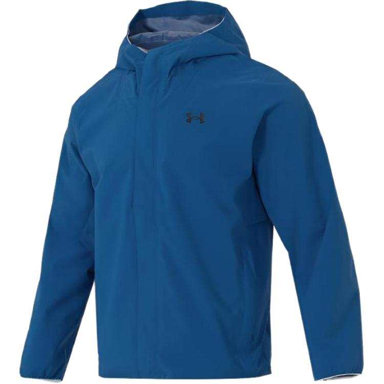 Under Armour Jackets Men's Dark Blue Hooded Moderate Other