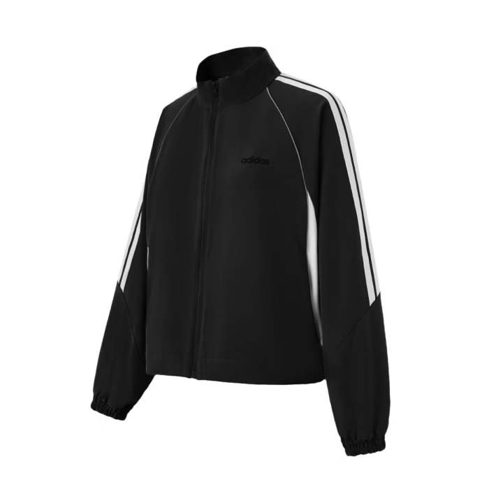 Adidas Adidas Jackets Women's Black Stand Collar Moderate Other